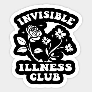 Chronic Pain Shirt - Invisible Illness Club Sticker